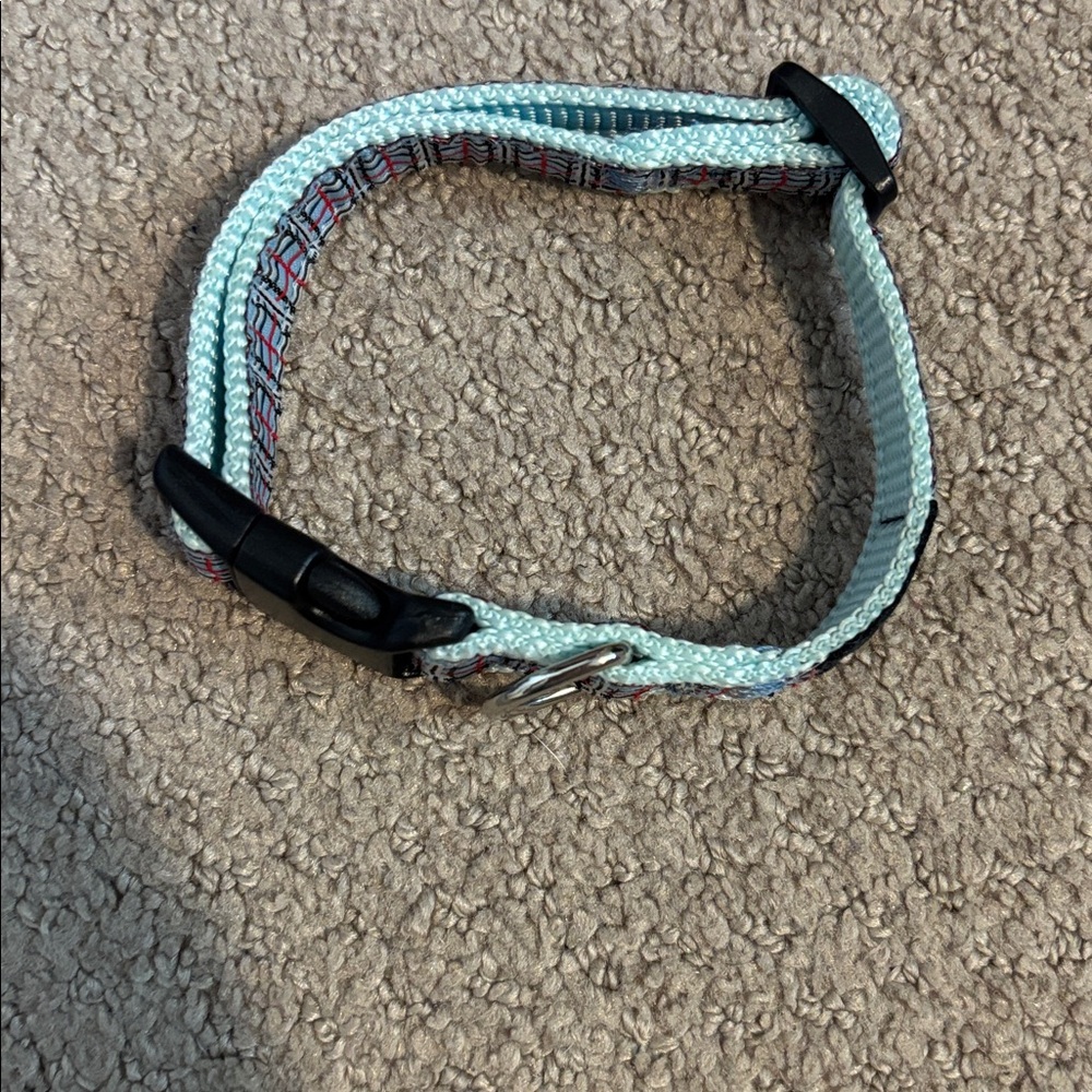 Legacy collection plaid dog collar small - Picture 2 of 2